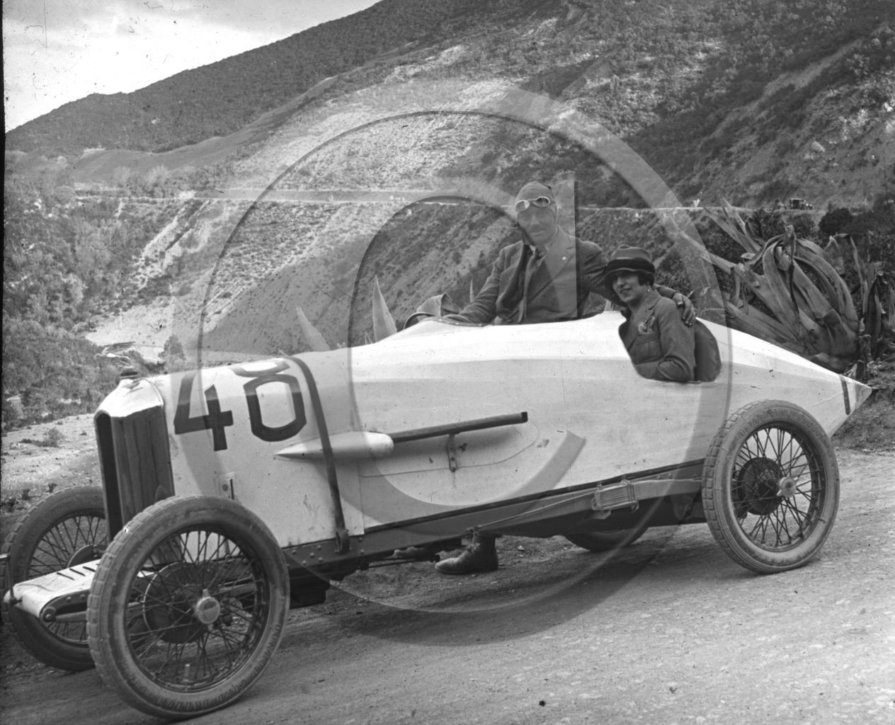 AUC 89 course de cote de Médea Willemonot sur Amilcar gorges de la Chiffa.jpg