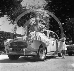 concours elegance apres guerre